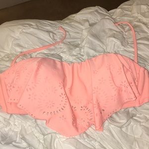 Strapless bathing suit top